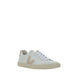 Veja White Calf Leather Bos Taurus Low Top Sneakers