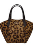 Dondup Brown Horsehair Handbag