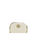 Gucci White Calf Leather Bos Taurus Shoulder Bag