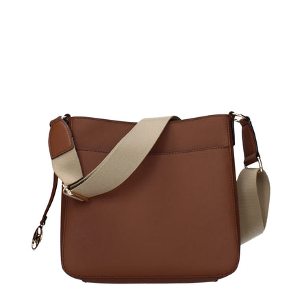 Michael Kors Brown Leather Shoulder Bag