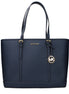 Michael Kors Blue Leather Shoulder Bag