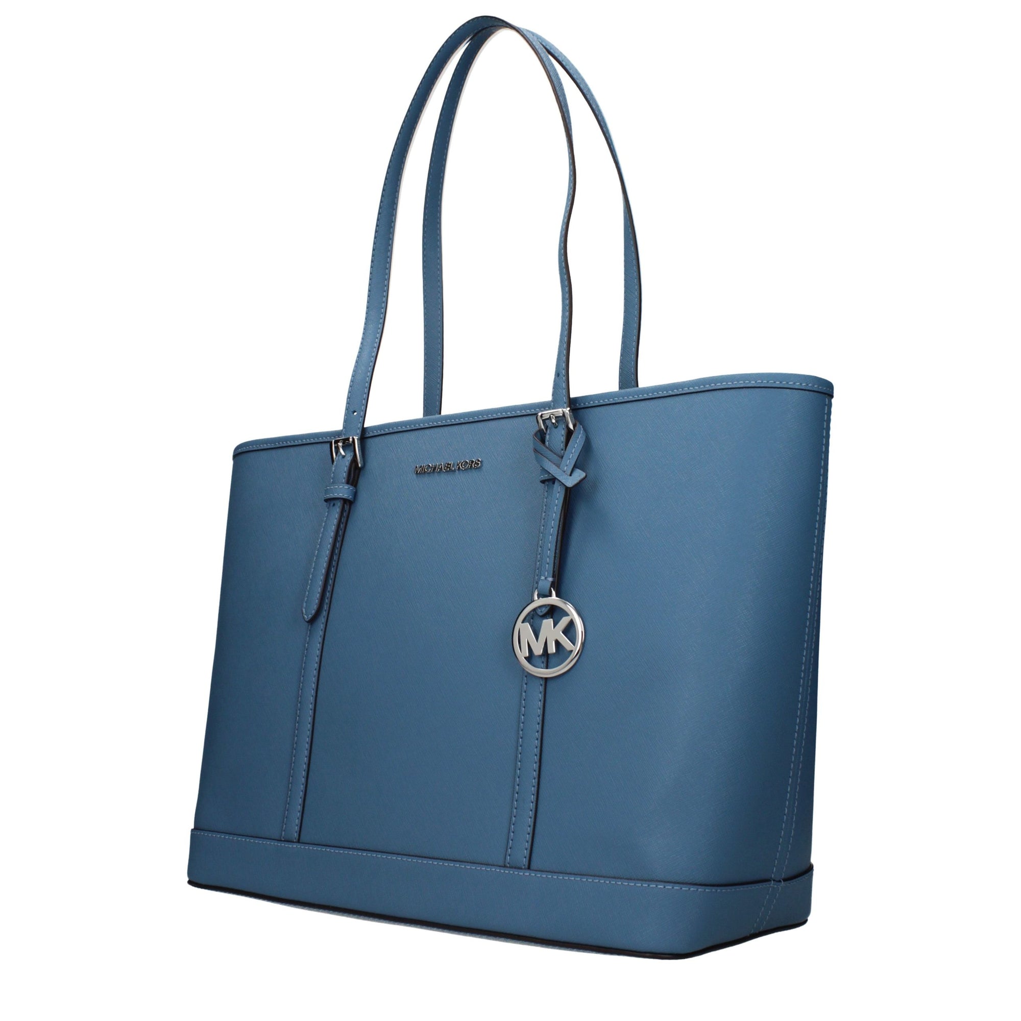 Τσάντα ώμου Michael Kors από μπλε δέρμα