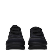 Μαύρα υφασμάτινα χαμηλά sneakers Prada