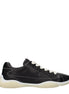 Prada Black Leather Sneakers