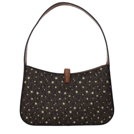 Michael Kors Brown Fabric Handbag