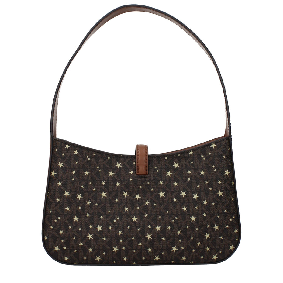 Michael Kors Brown Fabric Handbag