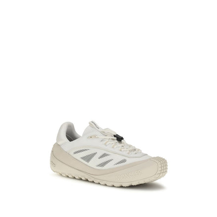 Αθλητικά Sneakers Moncler από Λευκό Πολυεστέρα