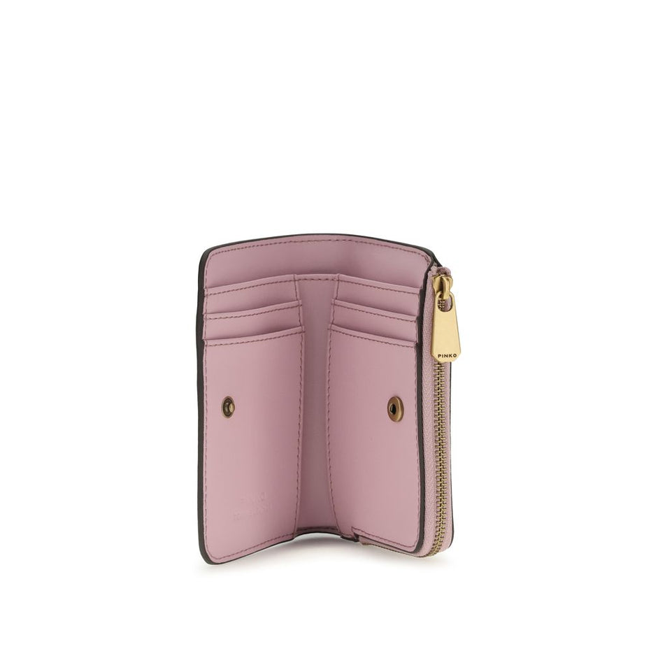 PINKO Multicolor Calf Leather Bos Taurus Wallet