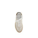 Brunello Cucinelli Beige Calf Leather Bos Taurus Low Top Sneakers