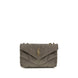 Saint Laurent Gray Lamb Ovis Aries Aries Shoulder Bag