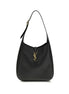 Saint Laurent Black Calf Leather Bos Taurus Shoulder Bag