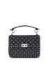 Valentino Garavani Black Lamb Ovis Aries Aries Shoulder Bag