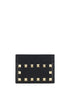 Valentino Garavani Black Calf Leather Bos Taurus Wallet