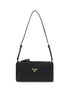 Prada Black Silk Shoulder Bag