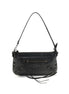 Balenciaga Black Lamb Ovis Aries Aries Shoulder Bag
