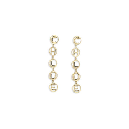 Chloé Gold Brass Earrings