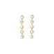 Chloé Gold Brass Earrings