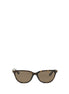 Alexander McQueen Brown Acetate Sunglasses
