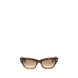 Alexander McQueen Brown Acetate Sunglasses