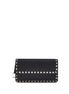 Valentino Garavani Black Calf Leather Bos Taurus Wallet