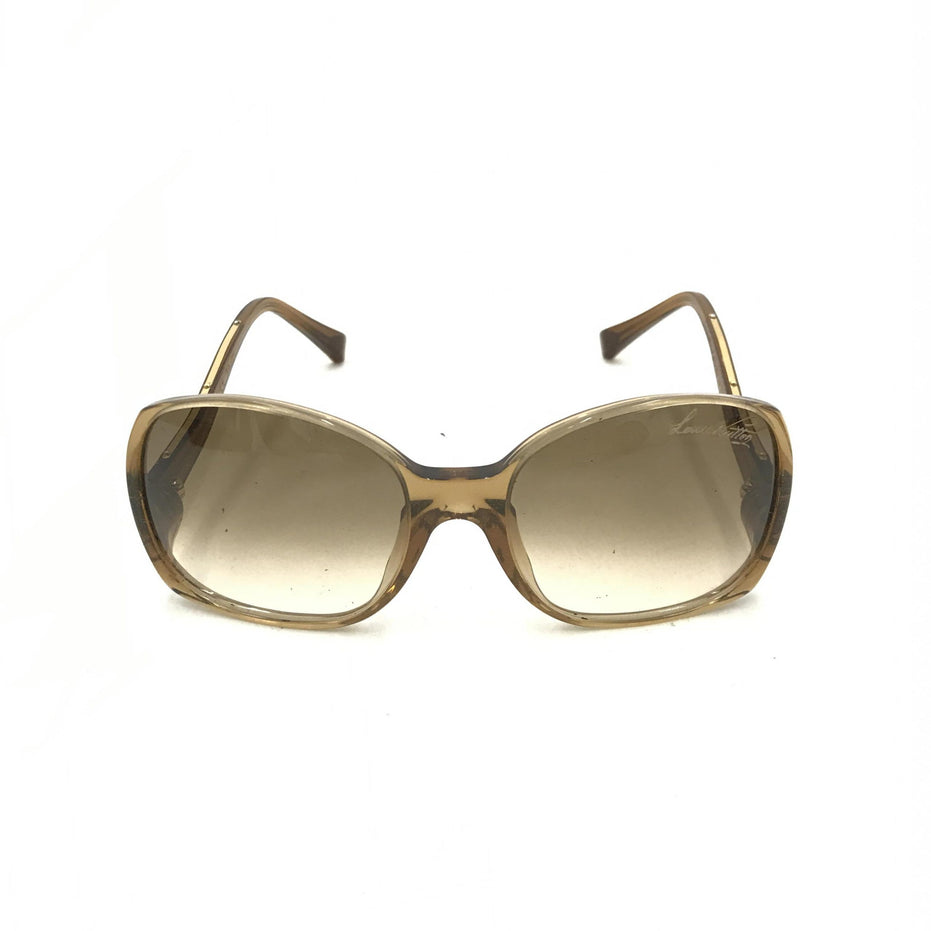Louis Vuitton Brown Speckling Acetate Frame Sunglasses