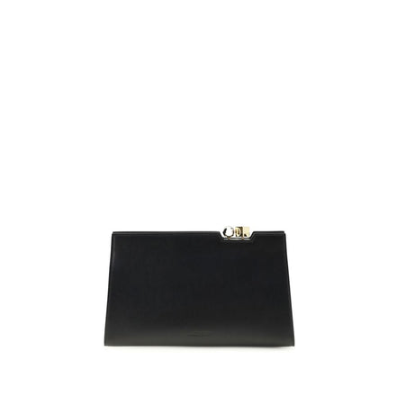 Jacquemus Black Calf Leather Bos Taurus Shoulder Bag