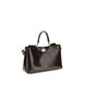 Dolce & Gabbana Brown Calf Leather Bos Taurus Shoulder Bag