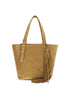 Golden Goose Beige Calf Leather Bos Taurus Shoulder Bag