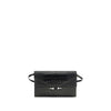Tom Ford Black Calf Leather Bos Taurus Shoulder Bag