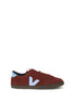 Veja Bordeaux Calf Leather Bos Taurus Athletic Sneakers