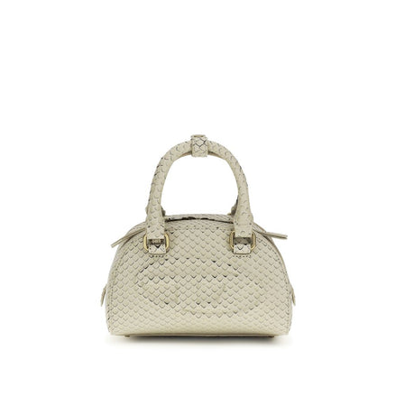 Diesel Beige Calf Leather Bos Taurus Handbag
