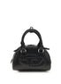 Diesel Black Calf Leather Bos Taurus Handbag