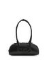 Diesel Black Calf Leather Bos Taurus Shoulder Bag