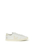 Veja White Calf Leather Bos Taurus Low Top Sneakers