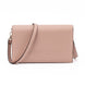 Τσάντα Ώμου Jimmy Choo Podwer Pink Avenue από Δέρμα
