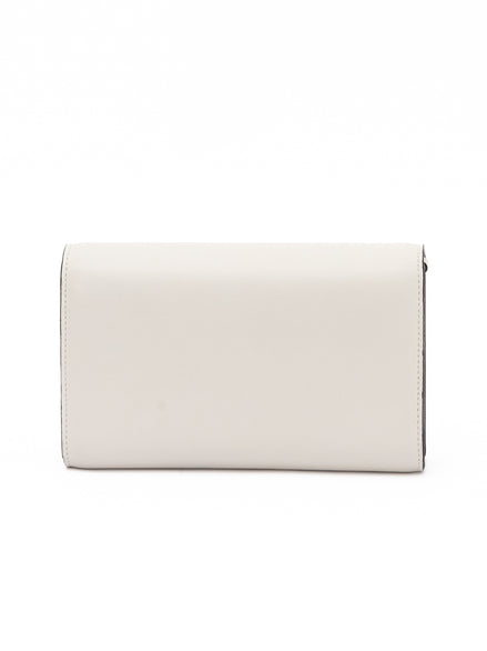 Τσάντα Ώμου Jimmy Choo White Avenue από Δέρμα