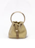 Τσάντα Jimmy Choo Yellow Bon Bon Micro Crystals Bucket
