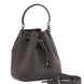 Jimmy Choo Σκούρο Γκρι Bon Bon Suede Bucket