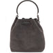 Jimmy Choo Σκούρο Γκρι Bon Bon Suede Bucket