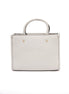 Jimmy Choo White Avenue S Tote Leather Handbag