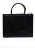 Jimmy Choo Black Avenue S Tote Leather Handbag