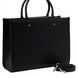 Jimmy Choo Black Avenue S Tote Leather Handbag
