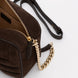 Jimmy Choo Brown Suede Avenue Camera Crossbody Bag