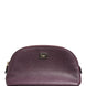 Dolce & Gabbana Dark Purple Leather DG Logo Zip Around Hand Purse Wallet