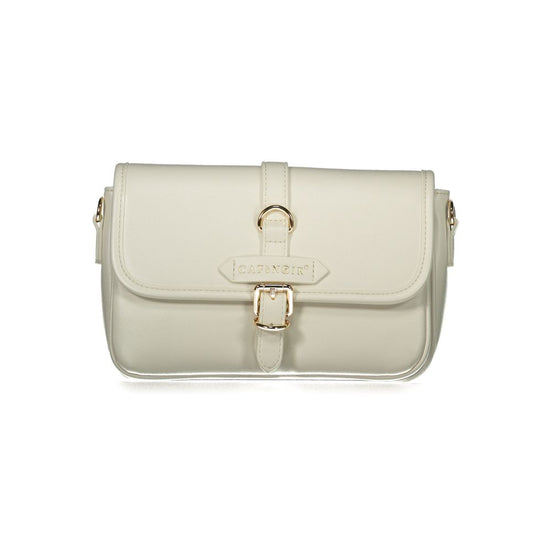 Cafenoir Bianco Polyurethane Women Handbag