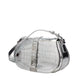 Versace Gray Leather Shoulder Bag