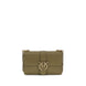 PINKO Bicolor Calf Leather Bos Taurus Shoulder Bag