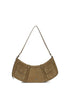 PINKO Beige Calf Leather Bos Taurus Shoulder Bag