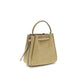 Tory Burch Beige Calf Leather Bos Taurus Backet Bag