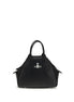 Vivienne Westwood Black Polyurethane Handbag